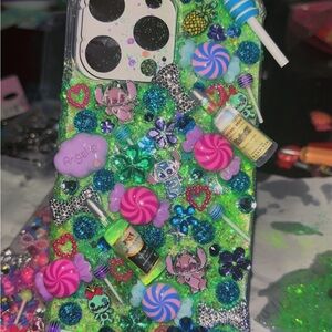 Stitch junk phone cases custom made by lahnooni3